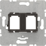 Berker Tragplatte m.schwarzer     454202 