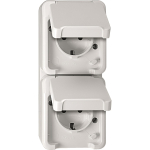 Merten SCHUKO-Doppel-Steck- MEG2328-8019 