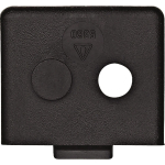 Merten Doppeleinführung schwarz   536061 