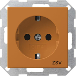 GIRA 045602 SCHUKO ZSV System 55 Orange 