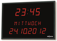 Peweta 91.516.551 LED-Digitaluhr 3-zlg 