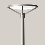 BEGA E-Aufsatzleuchte silber    88260AK3 