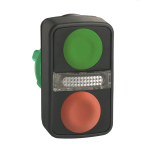 Schneider Leucht-Doppeldruck ZB5AW7A3740 