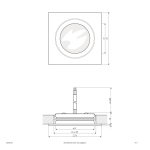 EVN LED-Einbauleuchte starr    L24300102 