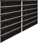 Hager Bodenblech m.Bürste        FZ876XE 