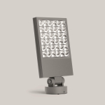 BEGA Scheinwerfer, silber 3000K 84206AK3 