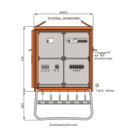 Walther Beleuchtungsverteiler WV0250BER1 
