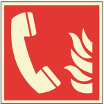 HEIN 47325 Brandschutzschild  HEIN_47325 