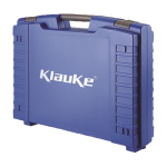 Klauke Kunststoffkoffer Blau      KK50NG 