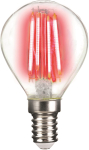 LIGHTME LED-Tropfenlampe 4W rot  LM85310 