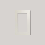 Siedle Nachrüstblende  VA/NB 611-2/1-0 W 