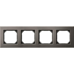 Merten M-PLAN-Metallrahmen 4fach  475414 