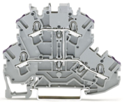 WAGO 2002-2208 Doppelstockklemme, 