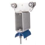 Mitnehmerwagen flach C30 30x54 Edelstahl 