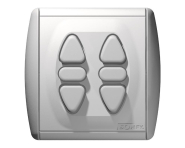 SOMFY Schalter 2-fach Inis Duo   1800015 
