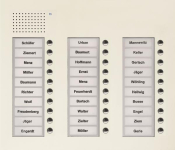 TCS Audio Außenstation        PUK30/3-WS 