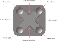 DOTLUX CASAMBI Wandschalter Funk    5120 