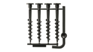 Bosch 4Fixierschrauben        F016800468 