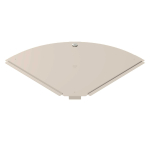 OBO RBD 90 300 A2 Deckel f.90°-Bogen 