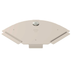 OBO RBD 90 100 A4 Deckel f.90°-Bogen 