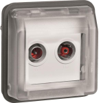 Berker Antennen 2Loch           12033555 