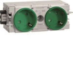 Hager Steckdose 2fach 45°     GS20106029 