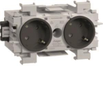 Hager Steckdose 2fach 45°     GS20119011 