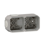 Legrand 069672L Plexo New 2-fach Gehäuse 