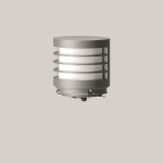 BEGA Pollerleuchtenkopf silber  99778AK4 