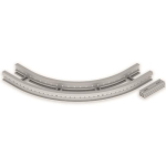 Flachbogen 90  halogenfrei grau 85x200 R 