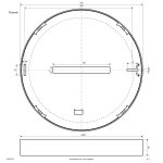 EVN LED Anbaupanel,ws IP44 -   ATR300125 