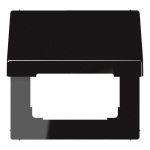 Jung Klappdeckel schwarz     LS990BFKLSW 