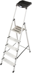 KRAU SECURY Alu-Leiter 5 Stufen   126535 