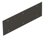 OBO T12L P04S 9011 Abdeckplatte 