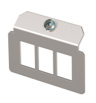 OBO MTM 3A Trägerplatte m.3xLochbild Typ 