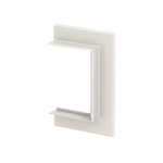 OBO G-AWAO70130RW Wandabschlussblende 