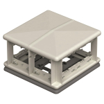 OBO T8NL 00C 7035 Telitank 225x225x125 