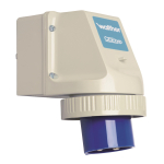 Walther Wandgerätestecker 32A 4P  638409 