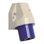 Walther Wandgerätestecker 32A 3P  630306 