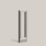 BEGA Pollerleuchte silber       88062AK4 