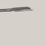 BEGA Ansatzleuchte silber       99454AK3 