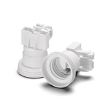 Vossloh Fassung E27 Pr. weiß      108758 