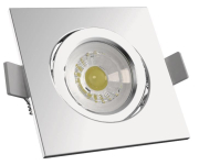 LEDxON Einbaustrahler Quadrat    7008232 