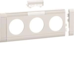 Hager Blende 3fach Steckdose GB080319016 