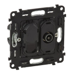 Legrand 753055 Einsatz TV+RJ45 Kat.6 UTP 