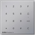 GIRA 260565 Keyless In Codetastatur 