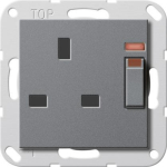 GIRA 278028 Steckdose BS 13A geschaltet 