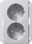 GIRA 273526 SCHUKO-Doppelsteckdose SH 