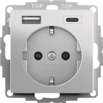 GIRA 2459600 SCHUKO-Steckdose Shutter 