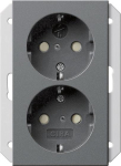 GIRA 273528 SCHUKO-Doppelsteckdose SH 